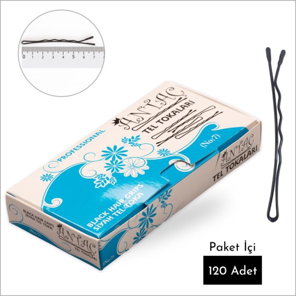 TopuzluTelTokaSsiyah120Adet